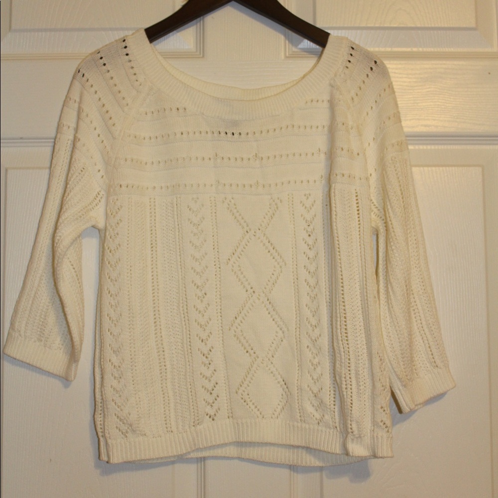 Willi Smith Creme Sweater